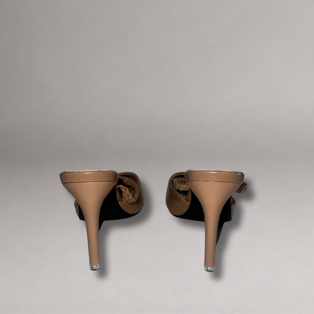 SHEIN Camel Pointed Toe Mule - Women's Size 38