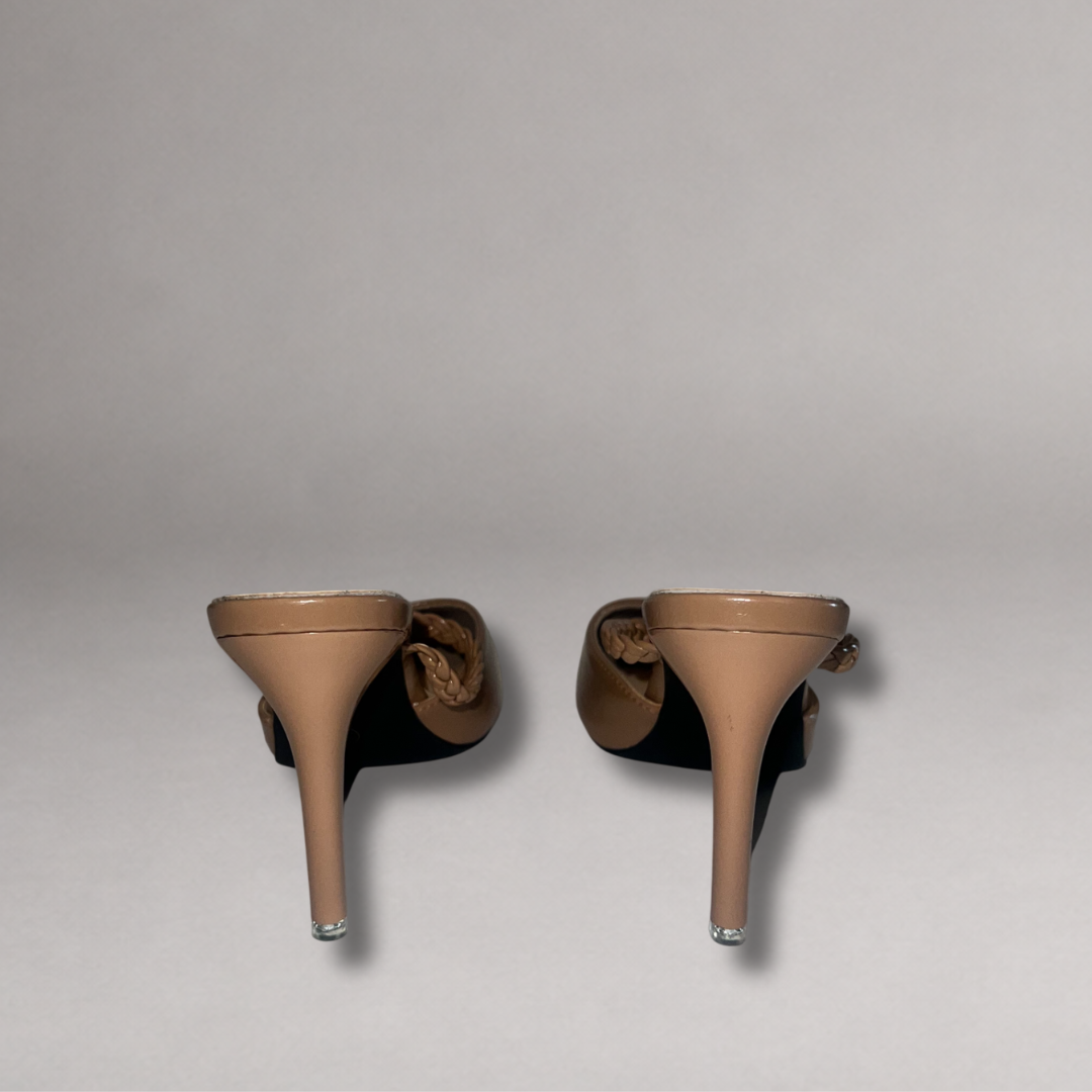 SHEIN Camel Pointed Toe Mule - Women's Size 38