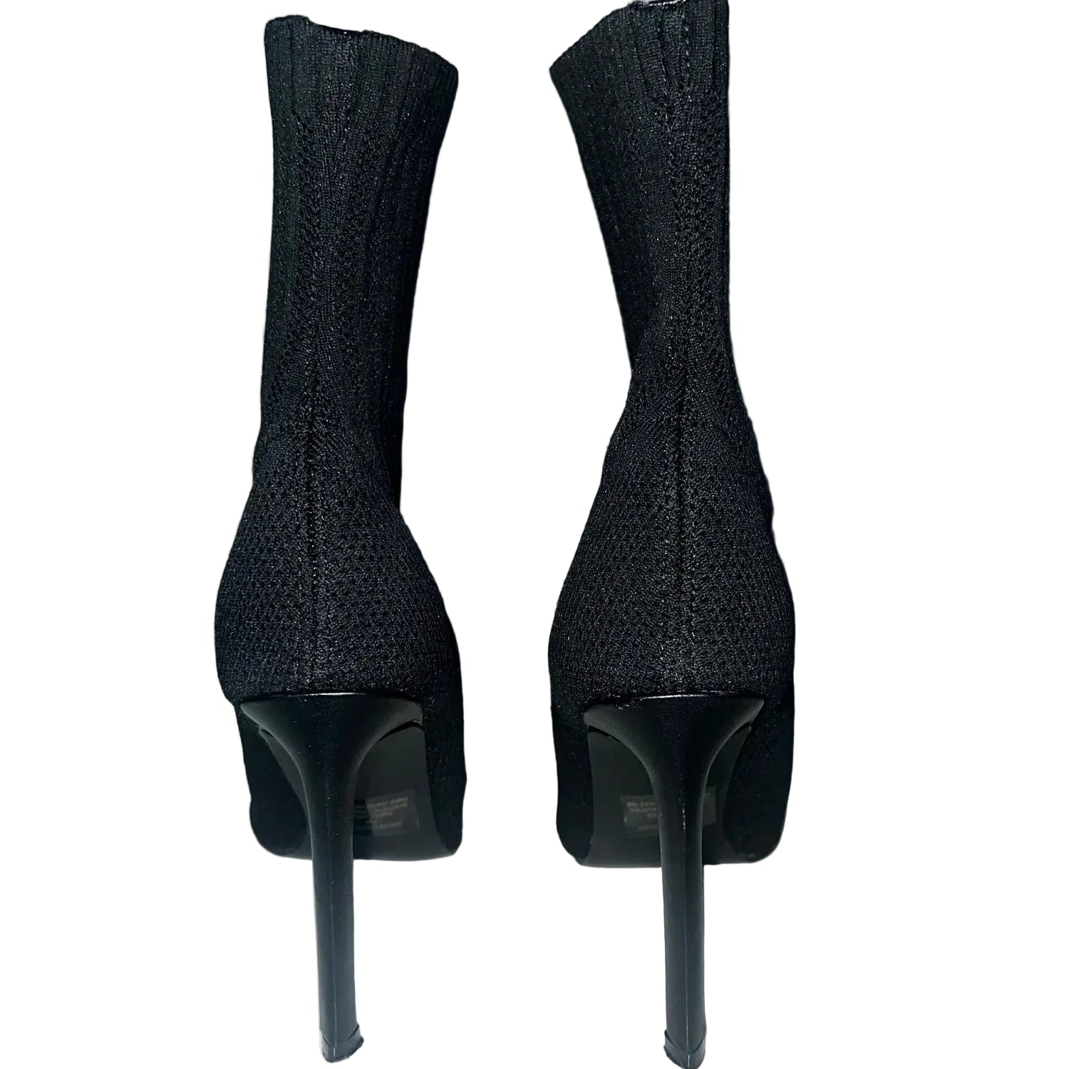 Steve Madden Discreet Mid-Calf Black Bootie – Women's Size 7