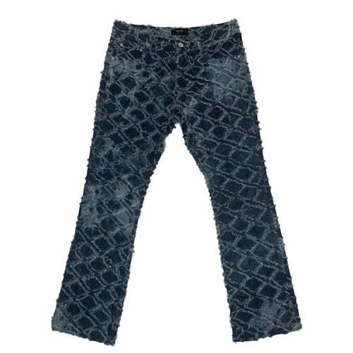 kleep denim flare jeans