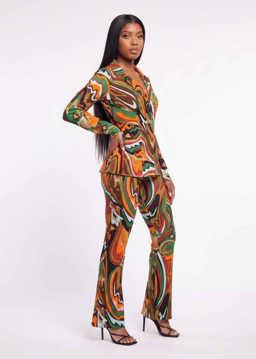 PrettyLittleThing Multicolor Pants - Women's Size 6