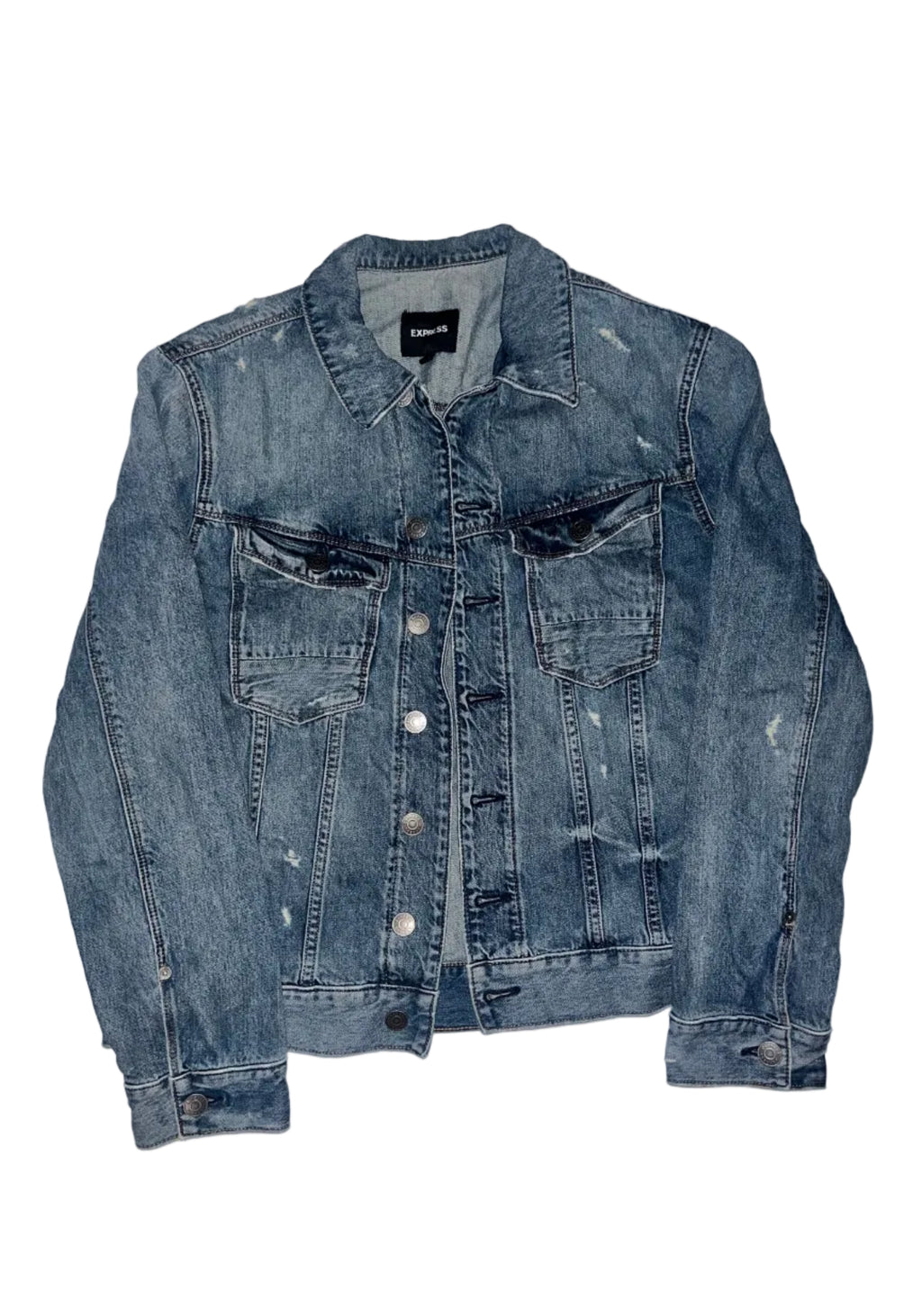 express blue denim jacket