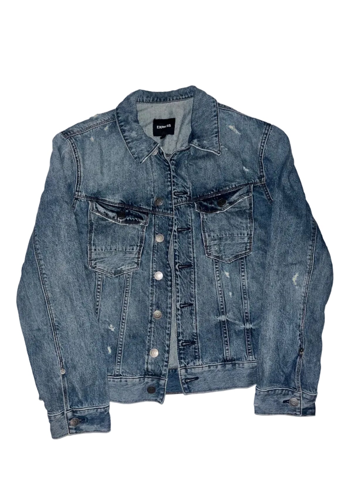 express blue denim jacket