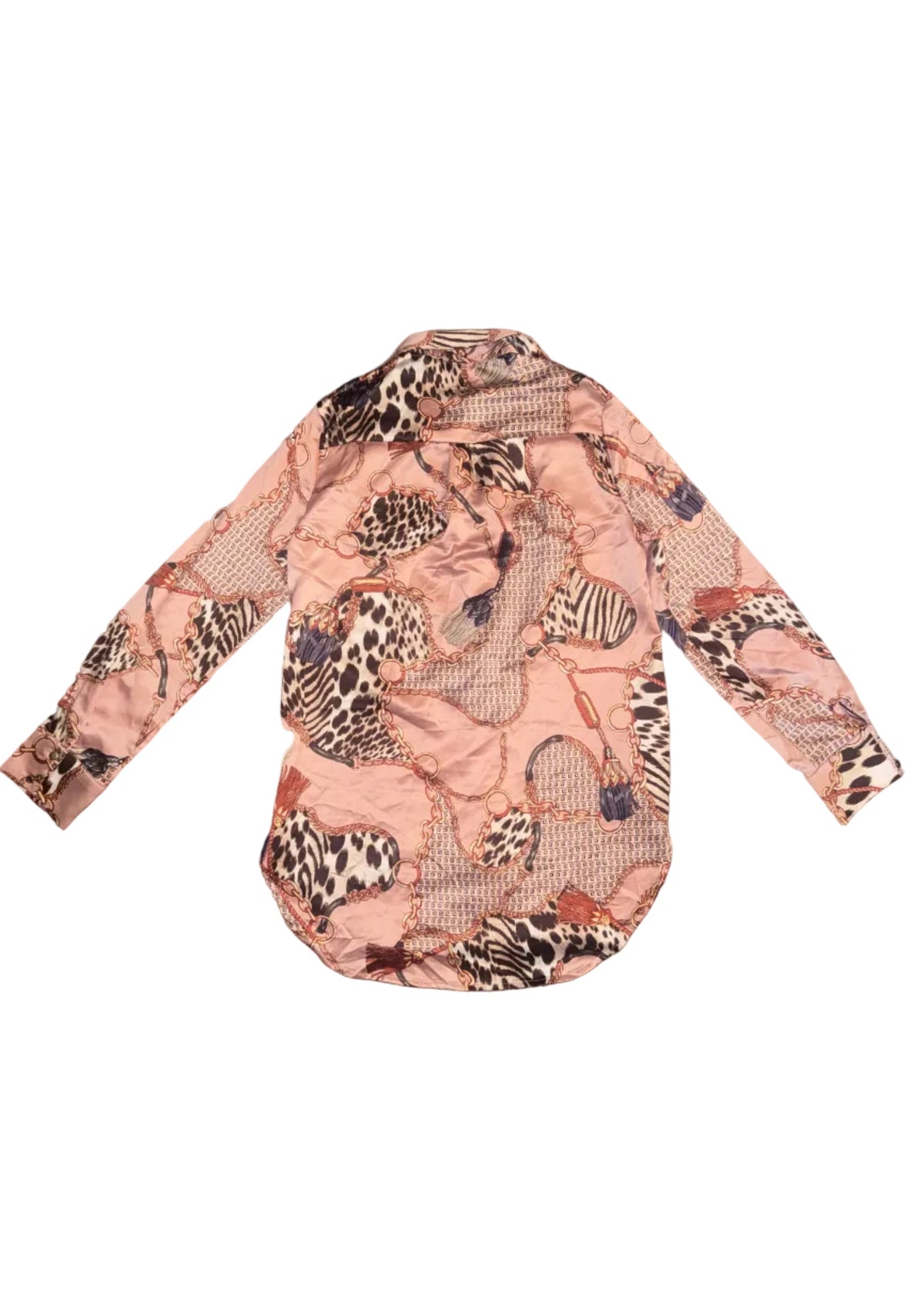 Fashion Nova Chain Link Blouse - Small