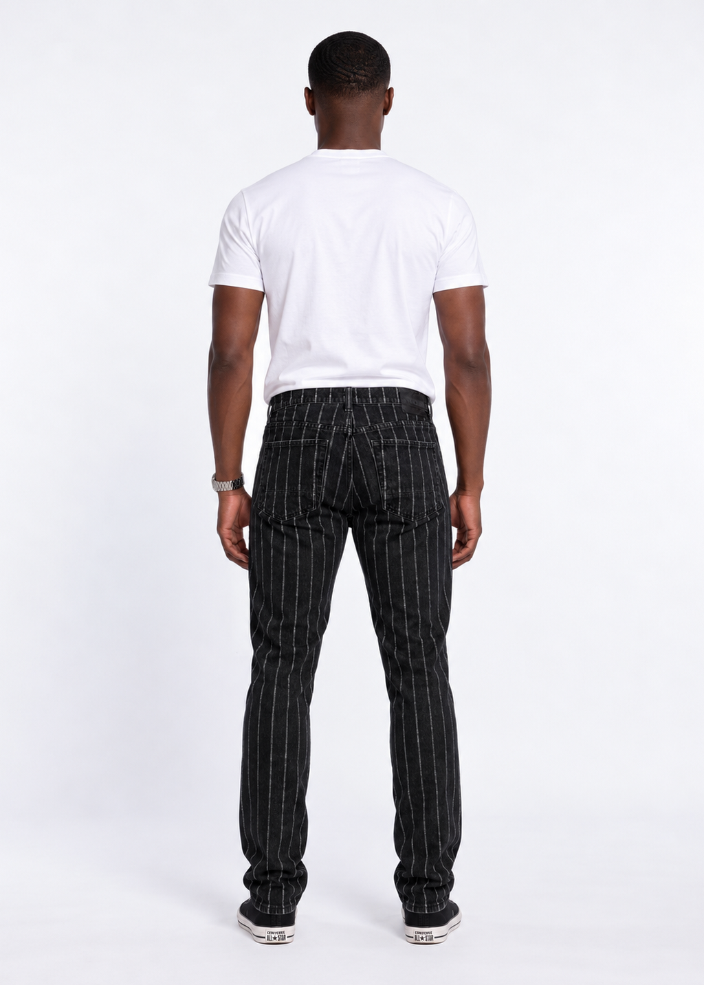 PacSun Pinstripe Black Jeans - Men's Size 32