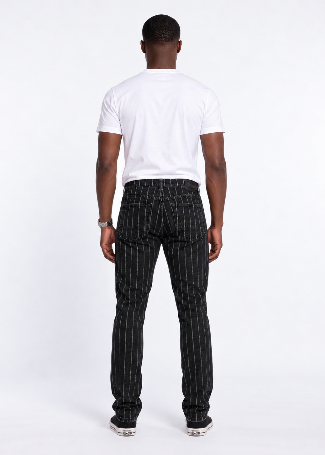 PacSun Pinstripe Black Jeans - Men's Size 32