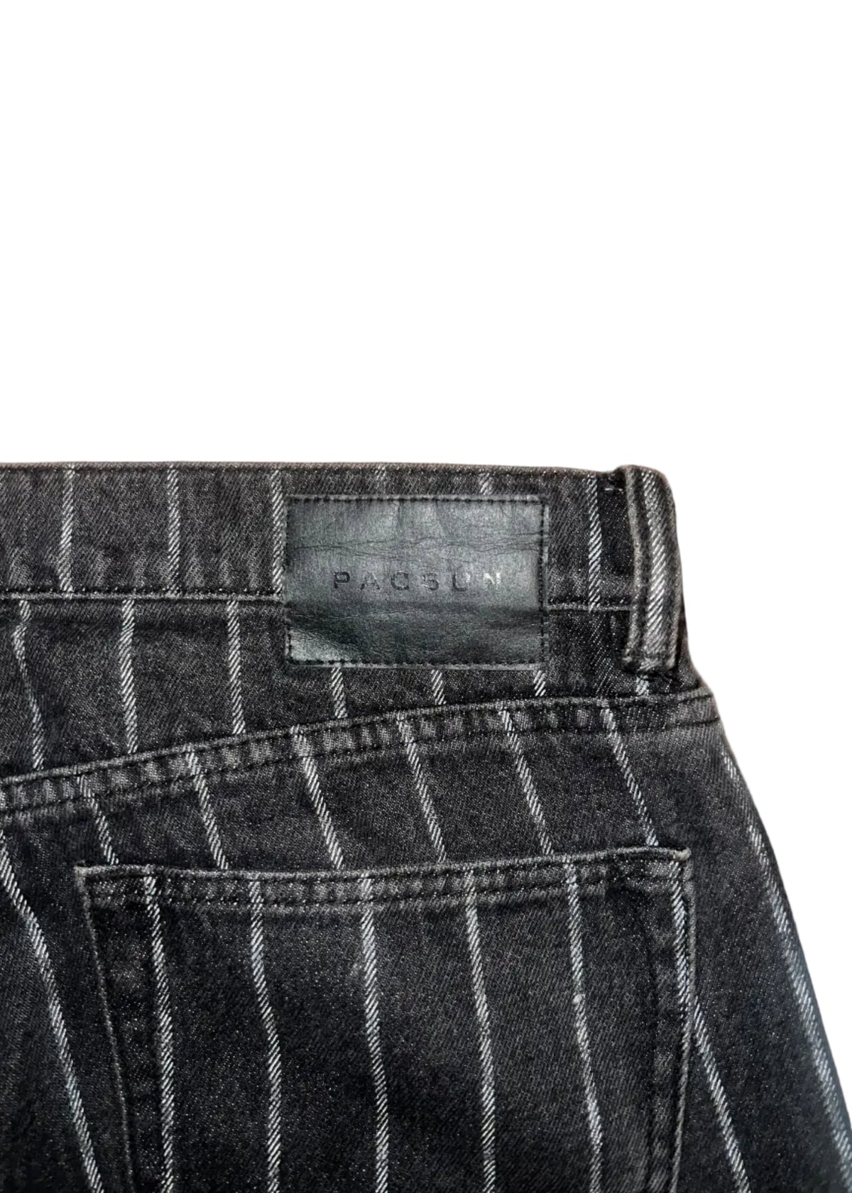 PacSun Pinstripe Black Jeans - Men's Size 32
